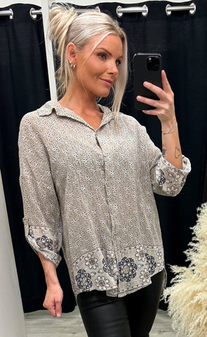 Junia blouse - sand