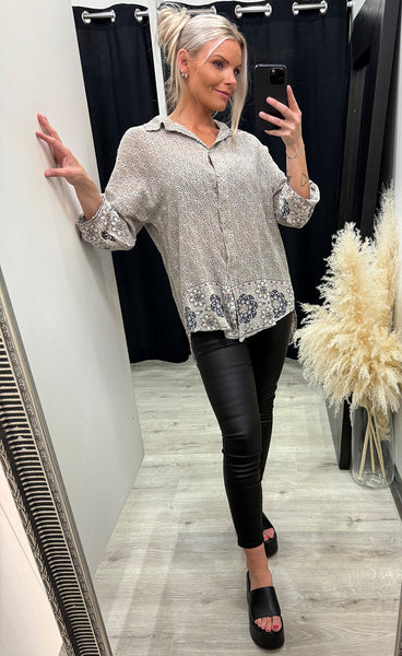 Junia blouse - sand