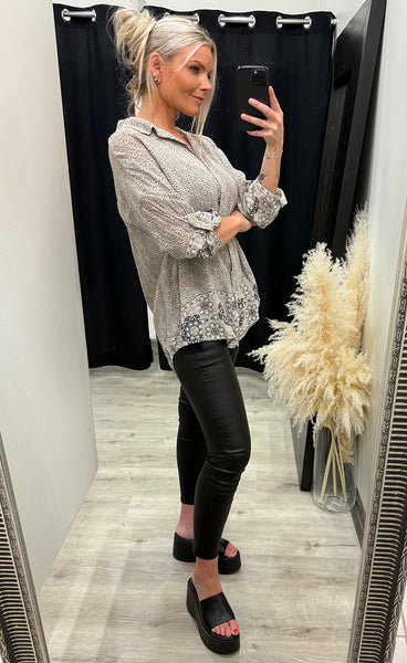 Junia blouse - sand