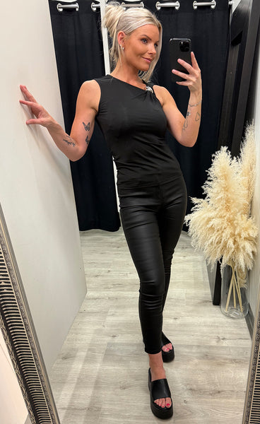 Veba top - black
