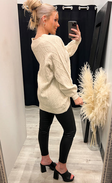 Hifa oversized pullover - bamboo