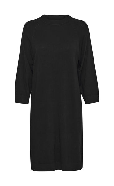 Morla knit dress - black