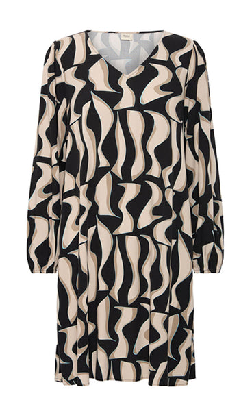 Justini dress 1 - black art