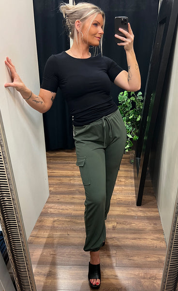 Scub cargo pants - beetle