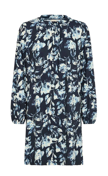 Seen dress 12 - floral nightsky