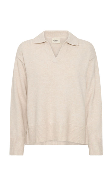 Bitte pullover 14 - limestone melange