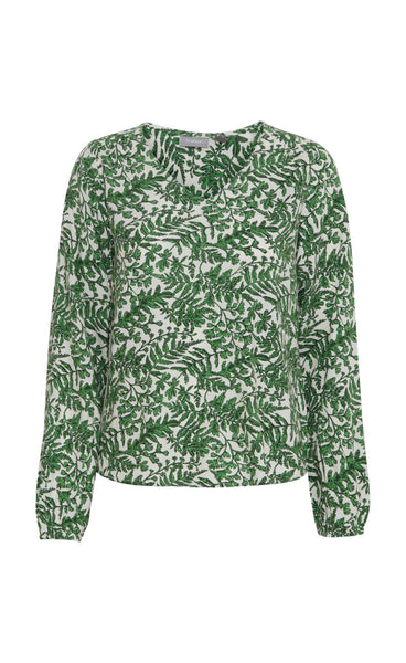 Silje blouse 1 - green mix