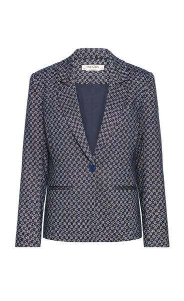 Cally blazer - dark sapphire