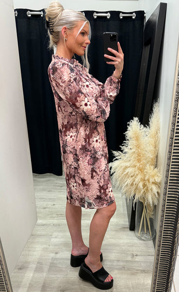Elza dress - flower blush