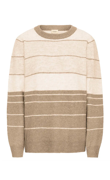 Ellis pullover 2 - walnut melange