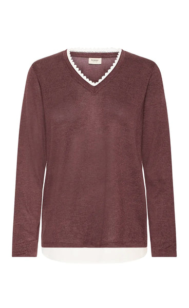 River pullover 1 - fudge melange