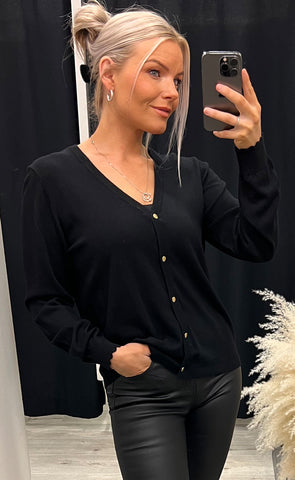 Blume cardigan 10 - black