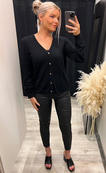 Blume cardigan 10 - black