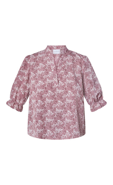 Venny blouse - rose flower