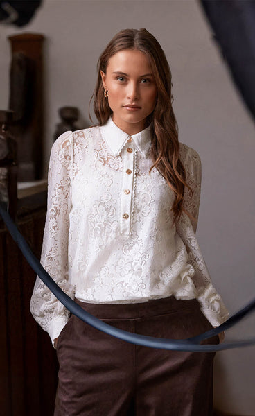 RDF New faustine blouse - off white