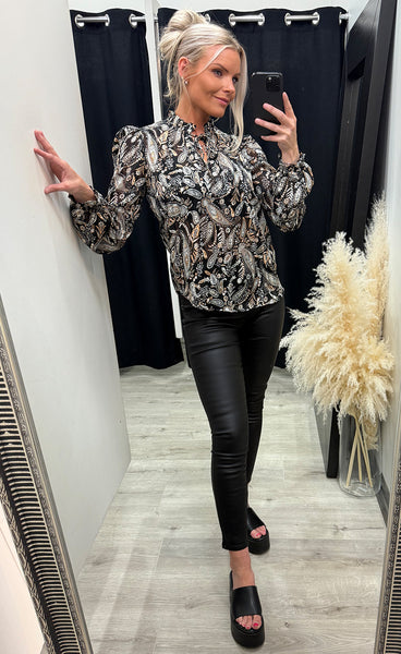 Elza blouse - paisley