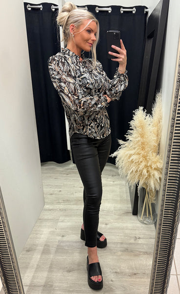 Elza blouse - paisley