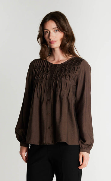 RDF Anais shirt - chocolate