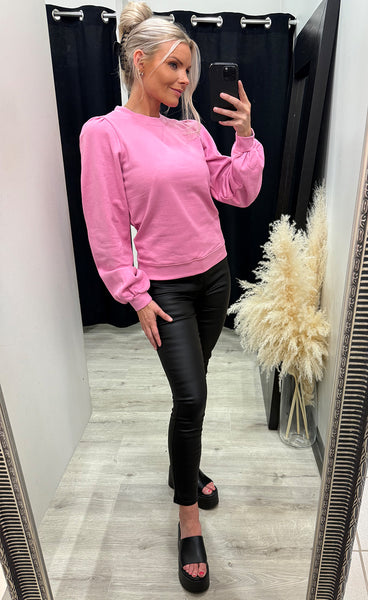 Gloria sweatshirt - mauve pink