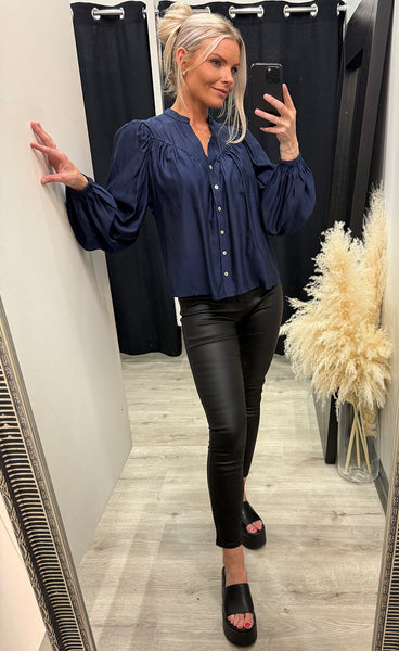 Ida shirt - dark navy