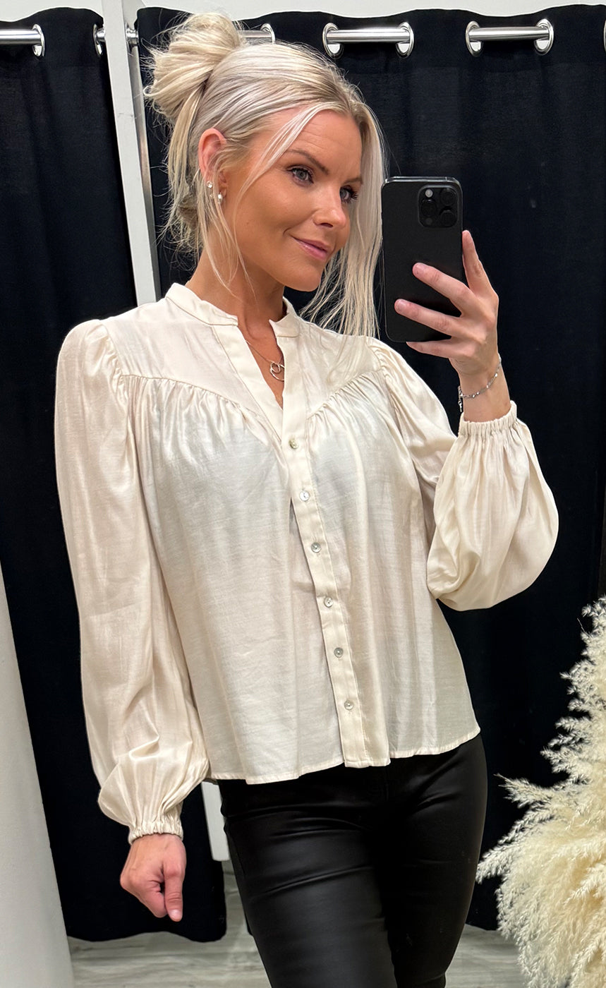 Ida shirt - gardenia