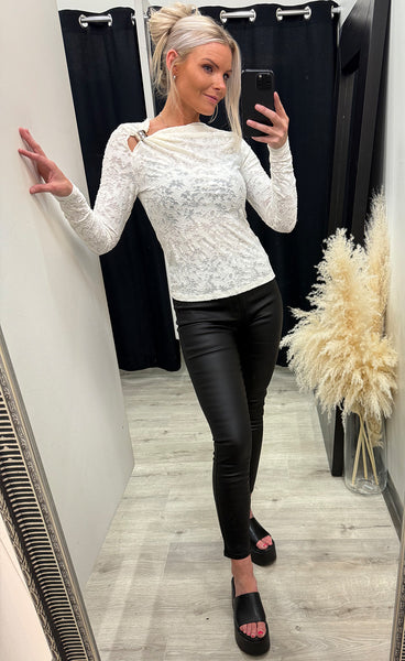 Vieda longsleeve - cream