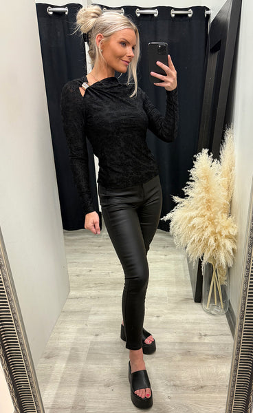 Vieda longsleeve - black
