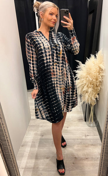 Zane dress - tie dye