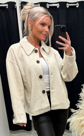 Cornelia jacket - whitecap creme