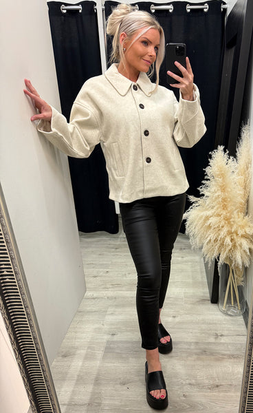 Cornelia jacket - whitecap creme
