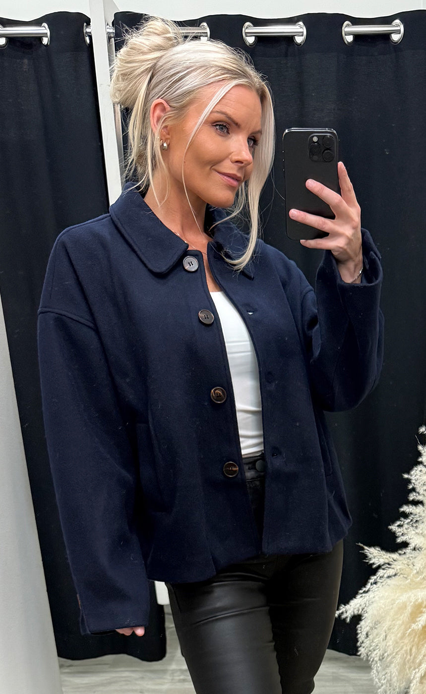 Cornelia jacket - dark navy