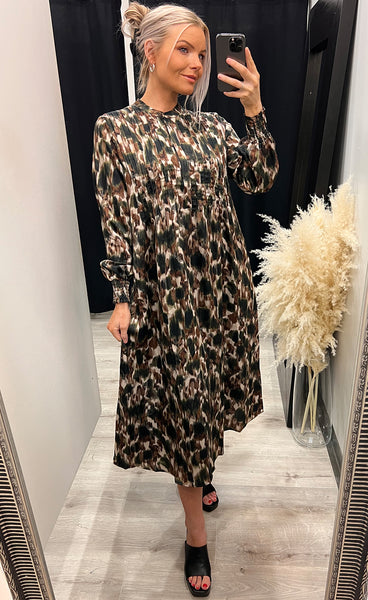 Carla dress - green