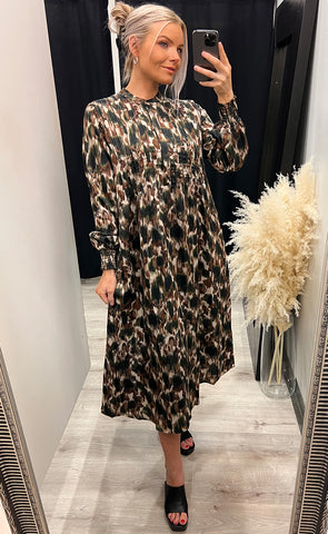 Carla dress - green