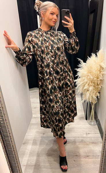 Carla dress - green