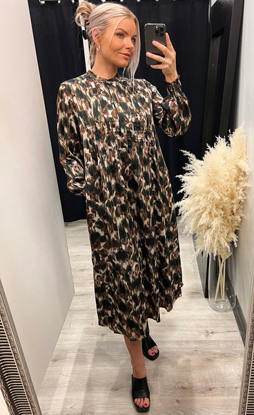 Carla dress - green