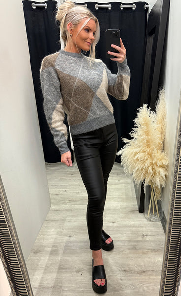 Revea knit pullover - carafe