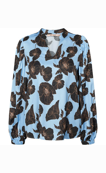 New Justine blouse - spring lake