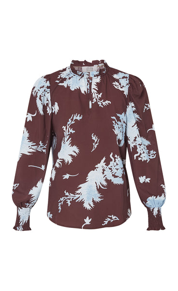 LOVE490-25 - bordeaux/leaf