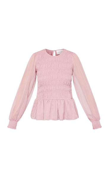 Uda blouse - dusty blush