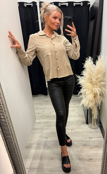 Calinda shirt - seasand mix