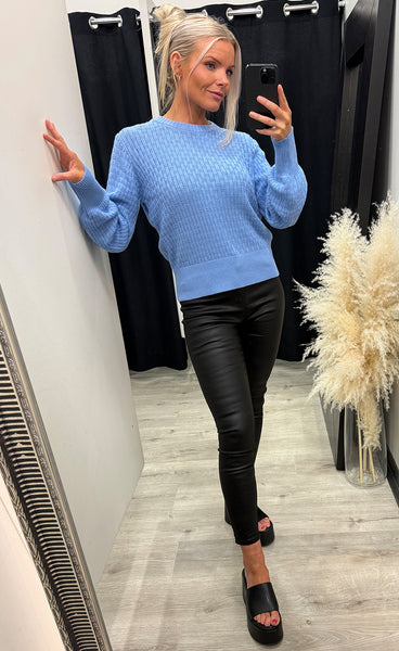 Neram jumper - della robbia blue