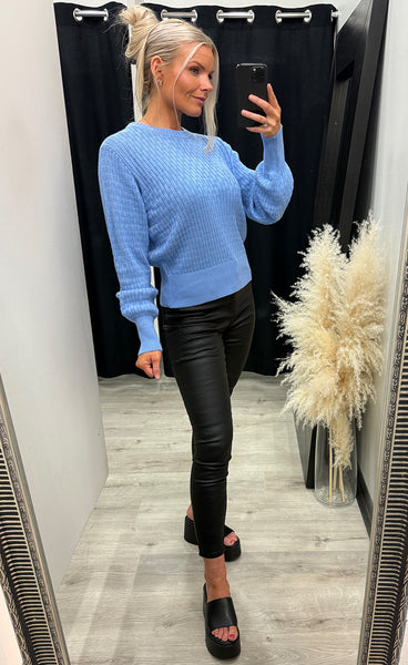 Neram jumper - della robbia blue