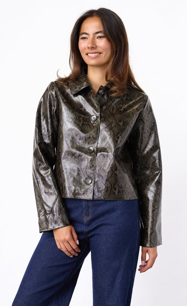 SP Vibbo jacket - green snake