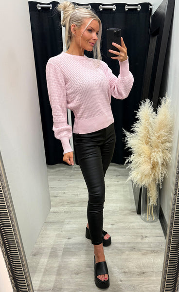 Neram jumper - parfait pink