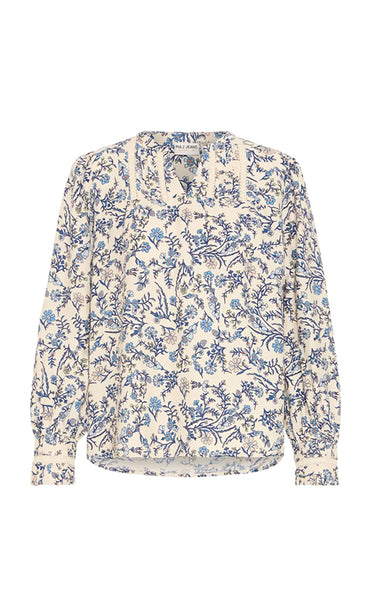 Abrina blouse - della robbia blue