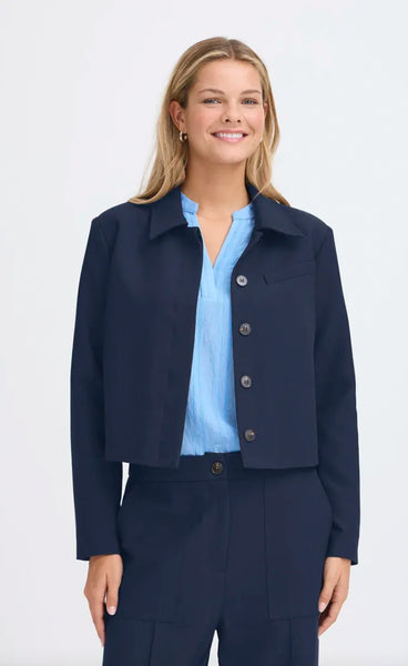 Abigail blazer 3 - navy melange
