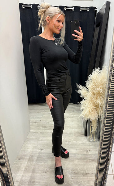 Olivie top - black