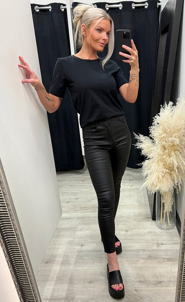 Zella alva top - black