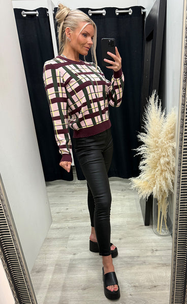 NÜMPH Nusisla pullover - rosy touch