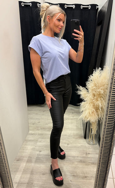 Alva organic std tee - thistle down